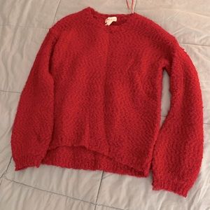 Bell sleeve sweater